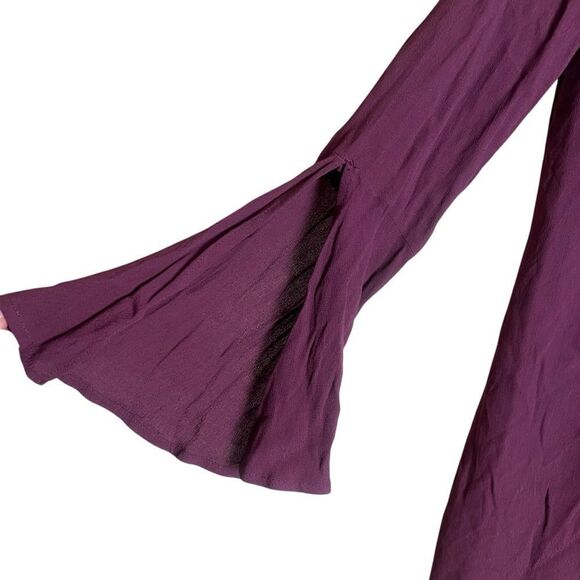 NWT! Lulus deep purple shift dress. Size large - Picture 8 of 9